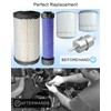 HUQUZN Filter Kit Fit for Kubota BX23S BX1880 BX2360 BX2380