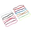 14PCS Workout Headband Polyester Cotton Non Slip Breathable Head Sweat