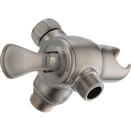 Delta Faucet U4920-SS-PK 3-Way Shower Arm Diverter with Handshower Mount, Stainless,1 cm