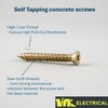WK Electrical - Concrete Screws with Torx Bits – Zinc-Plated
