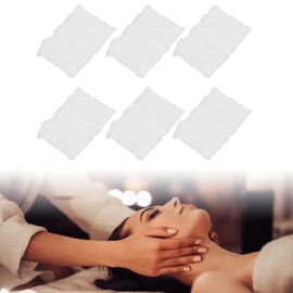 Diadema de Spa Desechable de 100 Uds., Banda para el Pelo Facial No Tejida Elstica para el Cuidado de la Piel del Maquillaje                          