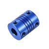 sourcing map 1Pcs 8mm to 10mm Aluminum Alloy Shaft Coupling