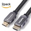 Pacroban 8K HDMI 2.1 Braided Cable (30ft) CL3 Rated Supports