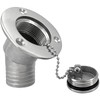 ISURE MARINE 2"(50mm) Boat Fuel Deck Fill/Filler with Keyless Cap