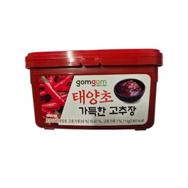 Korean Gochujang Red Chili Paste 2.2 lbs Traditional Fermented Hot Pepper Paste Spicy Korean Sauce for Bibimbap, Tteokbokki, Marinades, Stir-frys