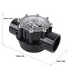 Pool Swimming Pool Check Valve, 2 Inch 2 Way Straight