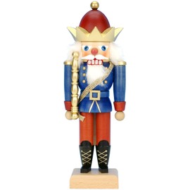 Alexander Taron Importer 32-640 Christian Ulbricht Mini Nutcracker-King-11 H x 3.75" W x 3.5" D, Brown