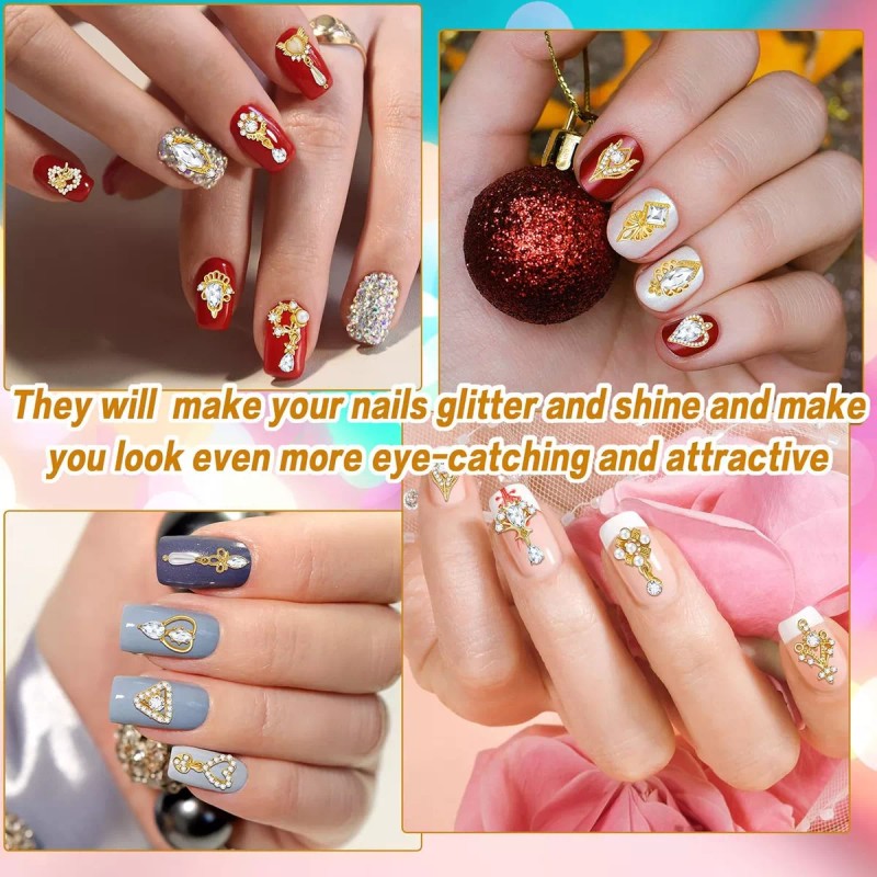 Maitys Dijes De Uñas 3d Para Uñas Acrílicas Arte De