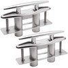 SHENGHUISS Boat Pull Up Deck Cleat 316 Stainless Steel Retractable