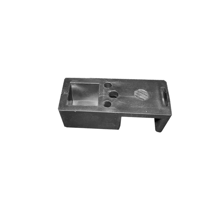 TANILES Replace Shower Door Wall Jamb Bumper Guide Black Pack