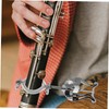 SUPVOX Clarinet Music Holder for Marching Band Portable Lightweight Lyre