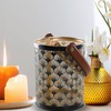 Logbuch-Verlag Lantern with Handle Black Gold Christmas Decoration Gift Metal