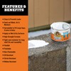 Gorilla Waterproof Patch & Seal Rubberized Sealant Paste; White; 1lb