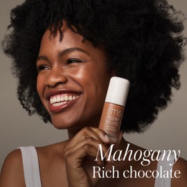 RMS Beauty SunCoverup Super Tint Broad Spectrum SPF 50 Sunscreen - Skin Tint Non Nano Zinc Oxide Mineral Sunscreen, Glowy Tinted Moisturizer with SPF (Mahogany)