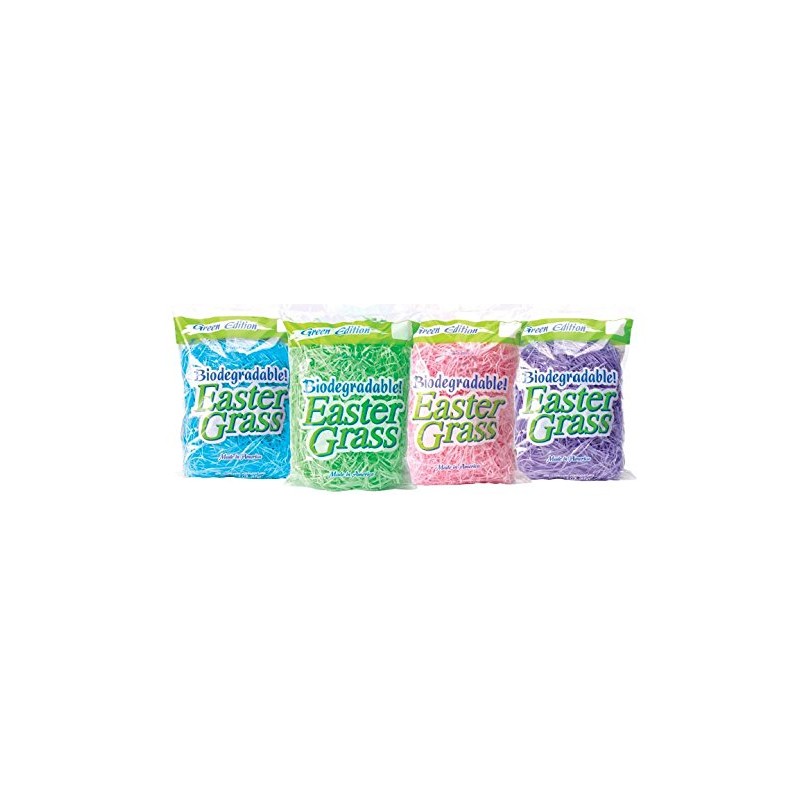 R.J. Rabbit Premium Biodegradable Pastel Pink Easter Grass 2 oz