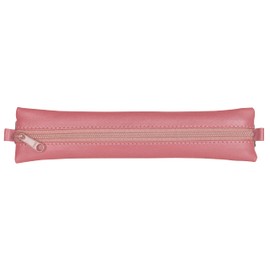 Clairefontaine 77041C Age Bag Trousse Cuir Plate à élastique pour Carnet/Cahier 20 x 4.5 cm Colour Rose Antique Packaging Pegboardable