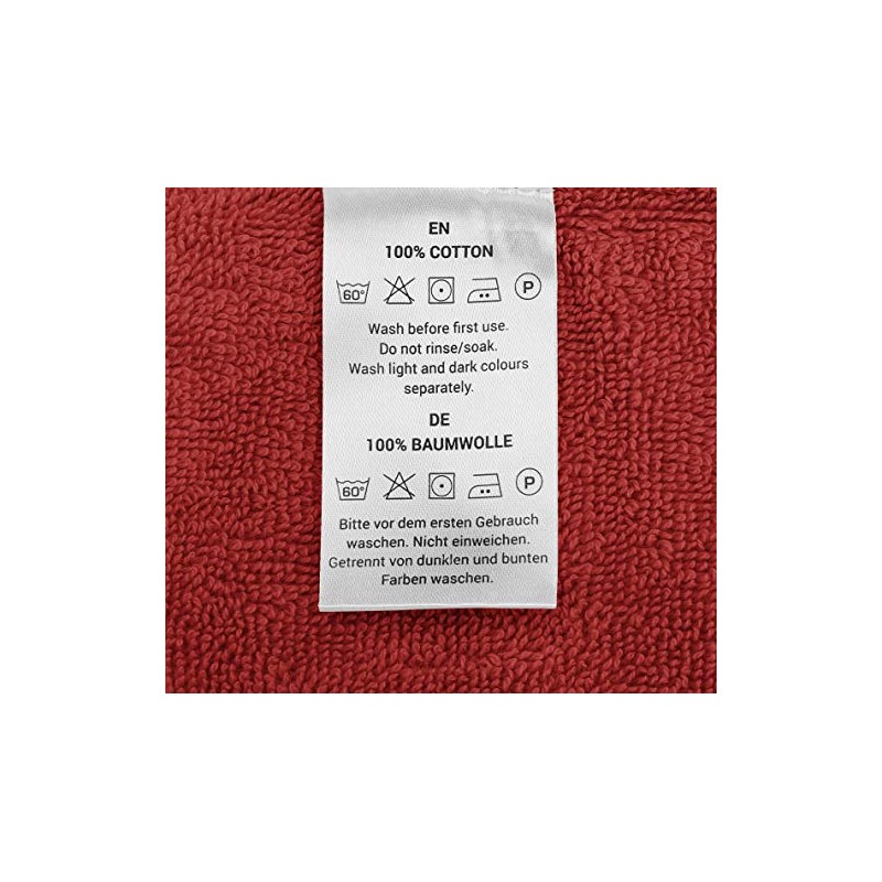 Heckett Lane Bath Wash Cloth Tandori Spice 16 x 21