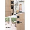 goldenwarm Oil Rubbed Bronze Front Door Handle and Deadbolt Set,