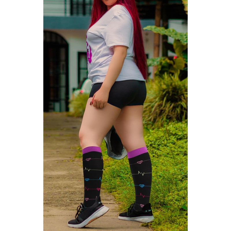 Ancrina Plus Size Compression Socks for Women & Men Wide