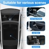 Car Trash Can Bin with Lid, 2 Packs Mini Leakproof