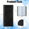 ChauLanBow Business Card Folder, Business Card Storage, Black Business Card