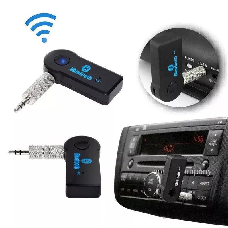Magictek Wireless Bluetooth 3.5mm AUX Audio Stereo Music Car Receiver