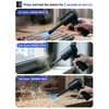 Compressed Air Duster, 100000RPM Electric Air Duster for Computer Keyboard,