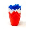Bakery Direct Coronation Tulip Muffin Wraps - Red, White &
