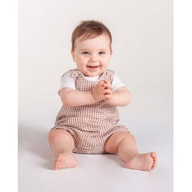 Lil cactus - Mameluco de una pieza con burbujas para bebés y niños pequeños y niñas, Seersucker turquesa, 3-6 Meses