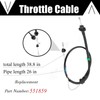 551859 Throttle Cable 38.8",Compatible with LS1 LSX LS Drive By