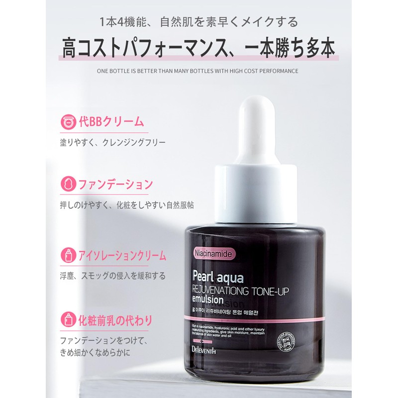 Niacinamide Makeup Cream, 1.0 fl oz (30 ml), 3 in