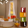 Honoson 4 Pcs Fall Party Decorations Boxes Thanksgiving Turkey Party