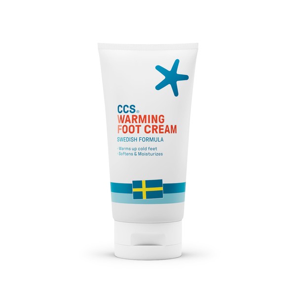 CCS Warming Foot Cream 150ml - Warming Foot Cream Moisturises