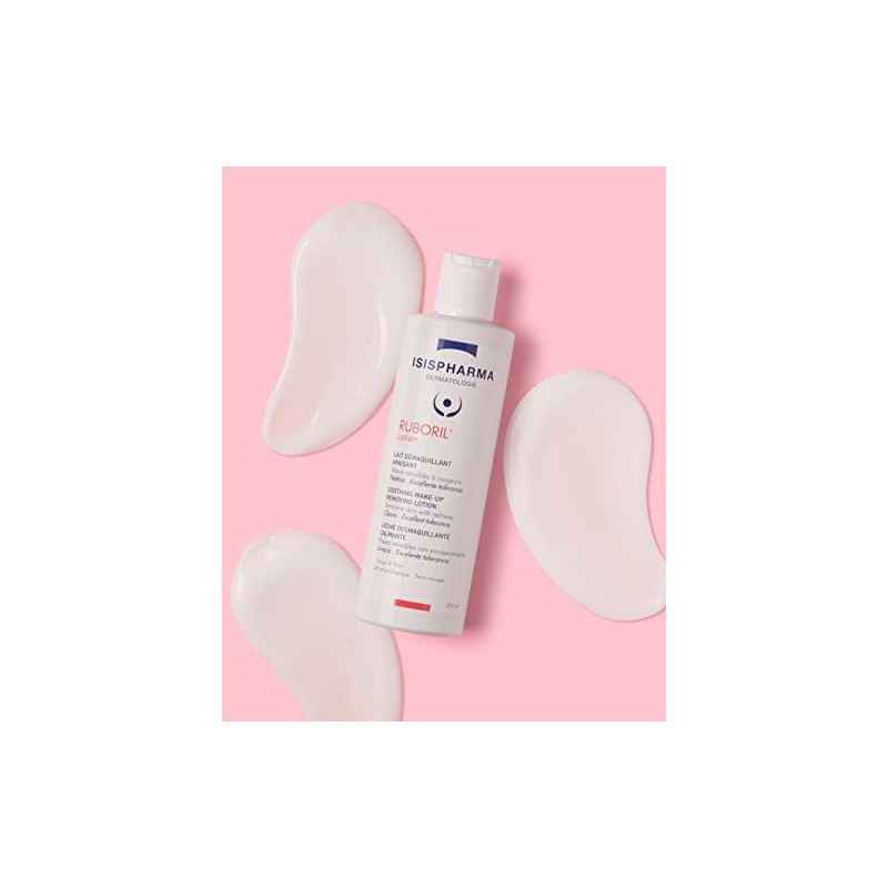ISISPHARMA Ruboril Loción Limpiadora Ultra Fresca para Piel Sensible, Calmante,