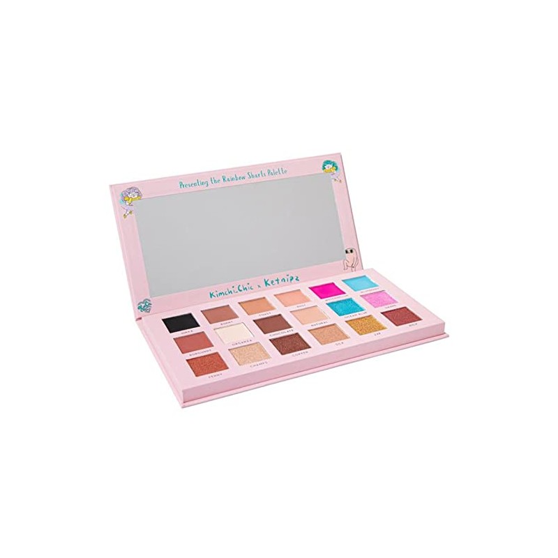 Kimchi Chic, Paleta de sombras, Rainbow Sharts x Ketnipz
