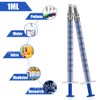 HAIKING 1ml Syringe, 20 PCS Syringes Without Needles for Colostrum