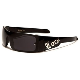 Locs Men's Sunglasses Gangster Hunting Fishing Sports Biker Motorcycle (Black...
