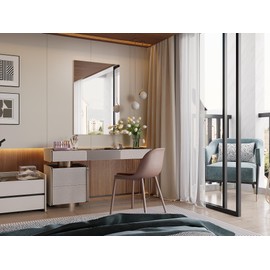 Brauthon Frameless Mirror, 24"x36" Bathroom Mirrors for Over Sink, Large Tempered Glass Square Vanity Mirror, Wall Mirror for Living Room, Bedroom, Entryway, Gym, Yoga