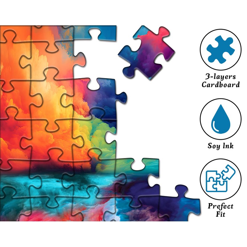Impossible Puzzles for Adults 1000 Piece, Hard Difficult Jigsaw Puzzles