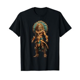 Aztec Jaguar Warrior Native Mexican Mythology Men Women T-Shirt