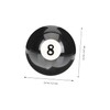 Billiard Black Individual Billiard Balls Pool Balls Cue Trainer USA