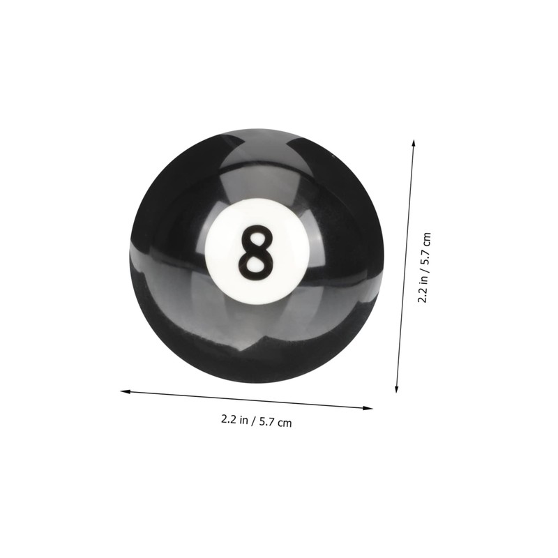 Billiard Black Individual Billiard Balls Pool Balls Cue Trainer USA