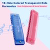 2 Pack Harmonica, 10 Hole Diatonic Harmonica Key of C
