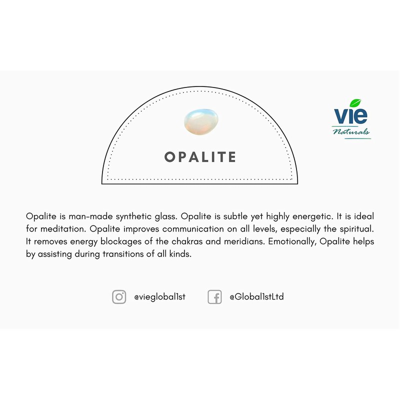 VIE Naturals Worry Thumb Stone (Opalite)