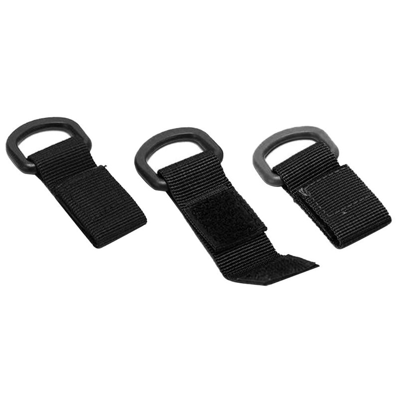 5PCS Tactical Molle D Hanging Buckle,Nylon Webbing D-Buckle for Molle
