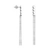 SOFIA MILANI - Women's Earrings 925 Silver - Chain Earrings