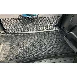 EACCESSORIES EA Trunk Organizer Cargo Nets for Genesis GV80 2021-2025 – Floor+Envelope Style Cargo Nets for SUV Truck – Premium Mesh Car Trunk Organizer Vehicle Carrier Storage – Compatible with GV80