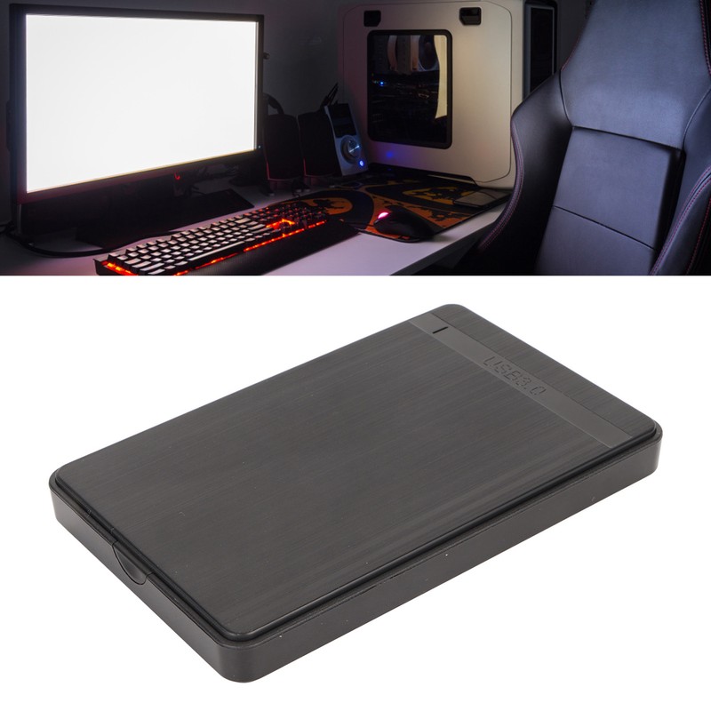 2.5in Hard Drive Enclosure Tool Free 5Gbps USB3.0 to SATA
