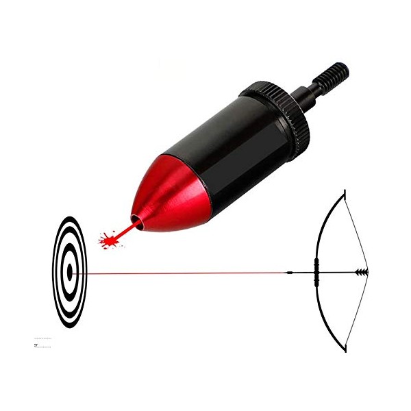 Hygoo Arrow Bore Sight Red Dot Laser Boresighter Archery Crossbow
