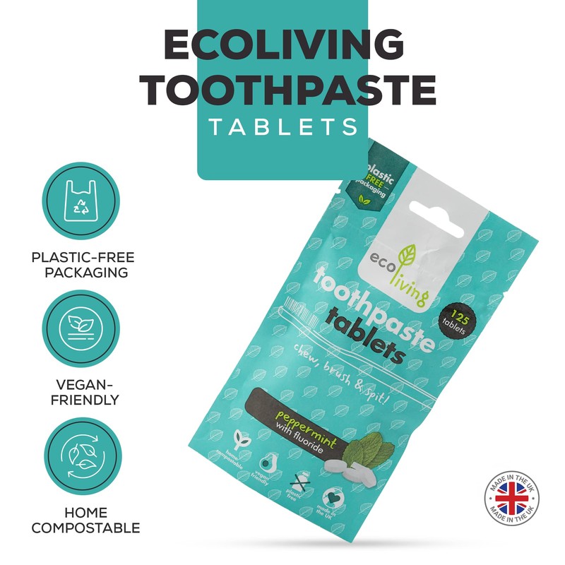 Toothpaste Tablets 125 Tablet Pouch